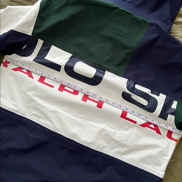 NWT! POLO SPORT 🇺🇸 Eton Field Jacket Color Block Waterproof - Picture 7 of 7